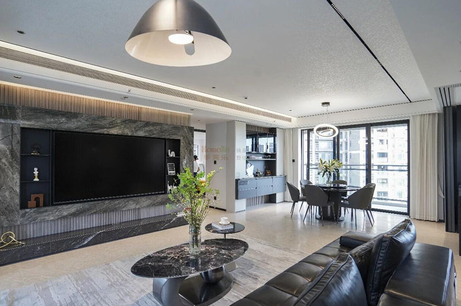 水岸云境采光+功能雙殺！客餐廳無縫銜接，幸福感拉滿